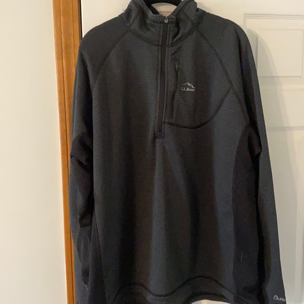 LL Bean Grid Fleece. Polartec.